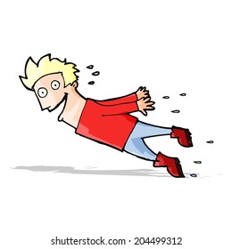 Karikaturenschwingenflieger