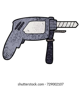 cartoon drill