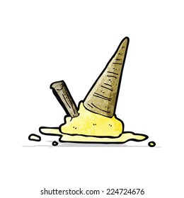 caricatura con helado
