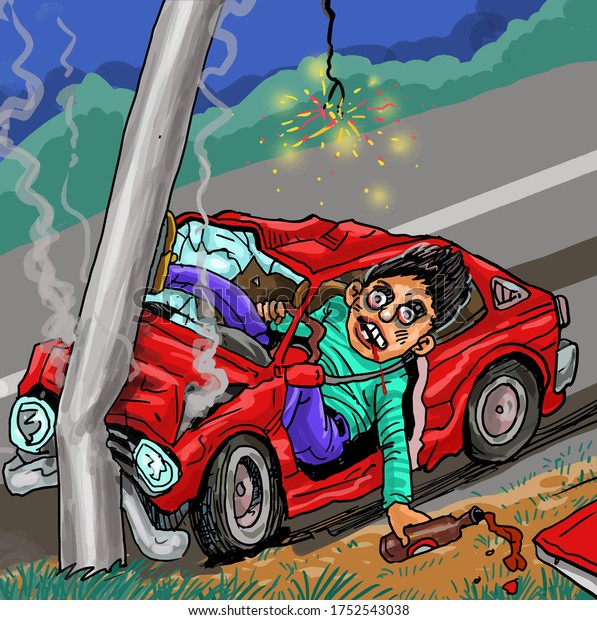 Featured image of post Car Accident Drunk Driver Cartoon Injuries caused by drunk driving are very frequently the subject of civil suits
