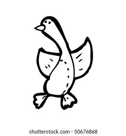 Cartoon-Ente