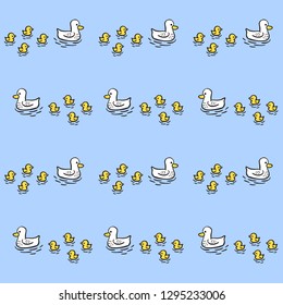 cartoon duck background