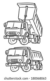 Cartoon Dump Truck