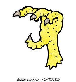 cartoon eagle claw