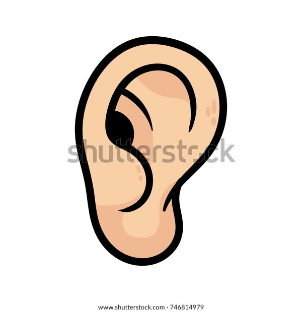 漫画の耳 のベクター画像素材 ロイヤリティフリー