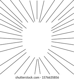 Cartoon effect vector with a simple design