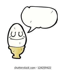 huevo de dibujos animados