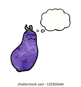 cartoon eggplant