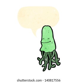 cartoon electric jellyfish