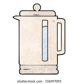 hervidor eléctrico de dibujos animados