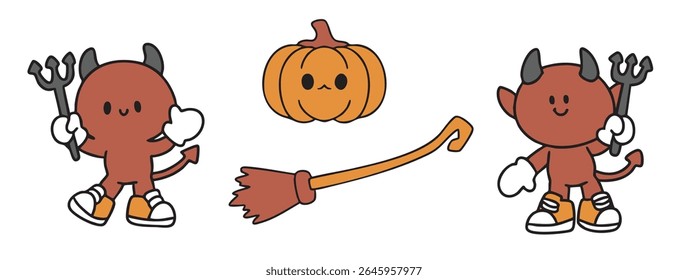 Cartoon, element, ghost in a cloak, autumn, Halloween, illustration, cute picture, hand-painted