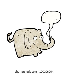 cartoon elephant