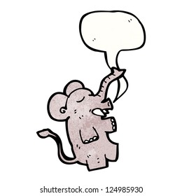 elefante de dibujos animados