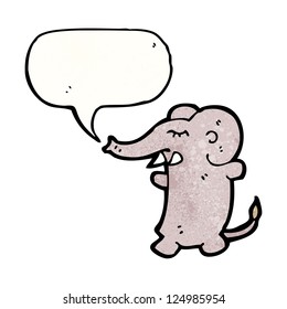 elefante de dibujos animados