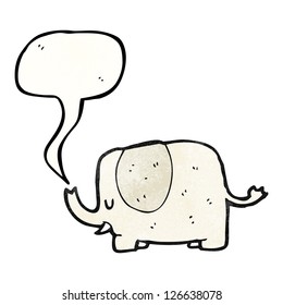 elefante de dibujos animados