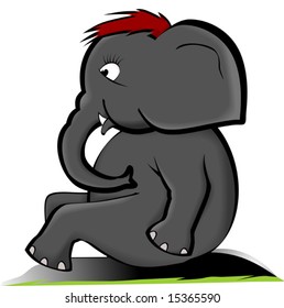  cartoon elephant