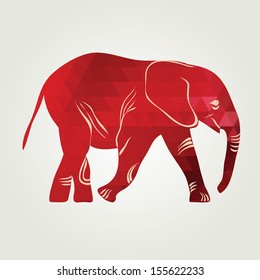 Cartoon elephant