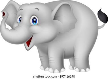 Cartoon elephant