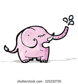 elefante de desenho animado;