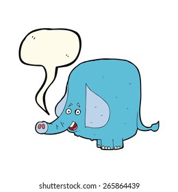 elefante de dibujos animados