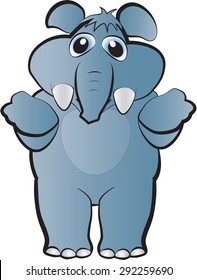 cartoon elephant