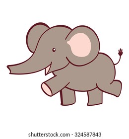 cartoon elephant