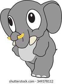 cartoon elephant