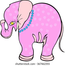 Cartoon elephant