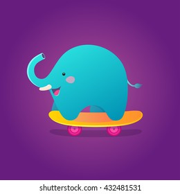 Cartoon elephant