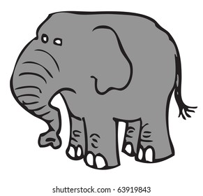 cartoon elephant