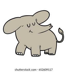 elefante de dibujos animados