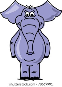 cartoon elephant