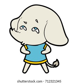 cartoon elephant remembering