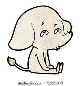 cartoon elephant remembering