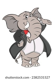 Cartoon Elephant VEKTOR ART DESIGN 