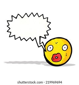 cartoon emoticon face