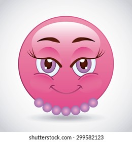 cartoon emoticons design, vector illustration eps10 graphic 