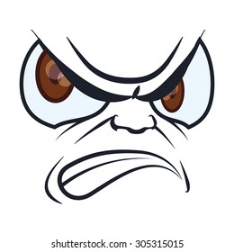 Cartoon emotions design, vector illustration eps 10.