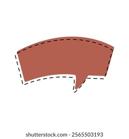 Cartoon empty speech bubble. line comic style speech bubbles set in pastel colors. Hand drawn pop art, vintage speech clouds, thinking bubbles, and conversation text elements. Vector illustration
