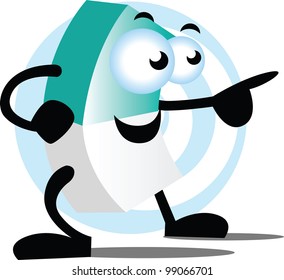 Cartoon eraser
