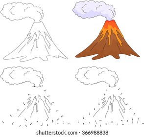 火山噴火 のイラスト素材 画像 ベクター画像 Shutterstock
