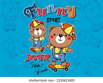 Cartoon Escape Design Cute Background Can Stock Vector (Royalty Free ...