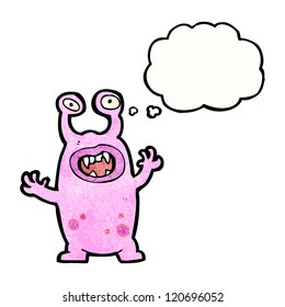 cartoon evil alien