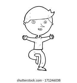 Cartoon Excited Man Stock Vector (Royalty Free) 171246038 | Shutterstock