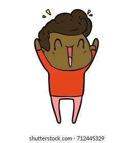 animador emocionado
