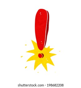 cartoon exclamation mark