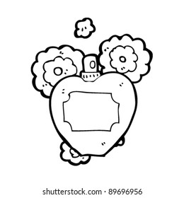 cartoon expensive perfume