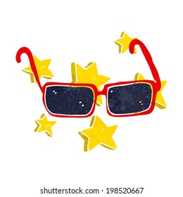 cartoon expensive sunglasses