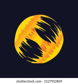 Cartoon explosion icon. Comic book element. Boom cloud and flame, smoke and explode. Boom effect vector element for game design