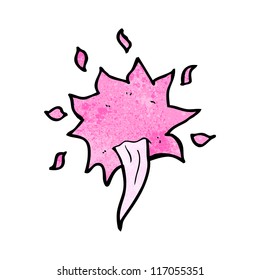 símbolo de explosión de dibujos animados